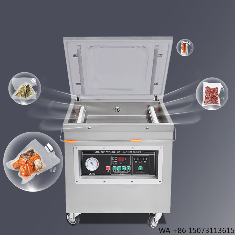 Meal Prep Kitchen - Dz-400業務用卓上真空包装機 コンパクト設計 ステンレス製ボディ パウチフィルム対応 食品チャンバーシーリング用