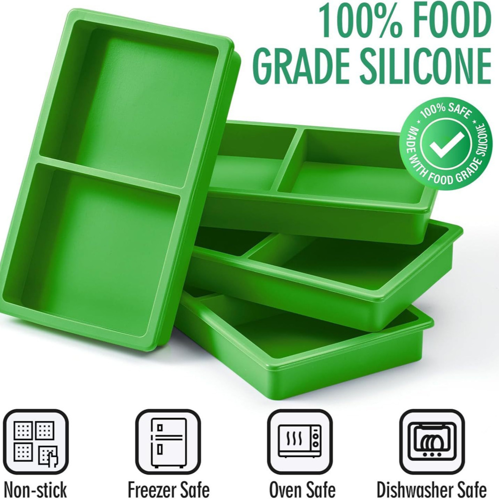 Food Prep Mat - ハーベストライトフリーズドライヤー対応シリコン製トレイ仕切り板 食品分離グリッドマット 柔軟なノンスティックベーキングウェア
