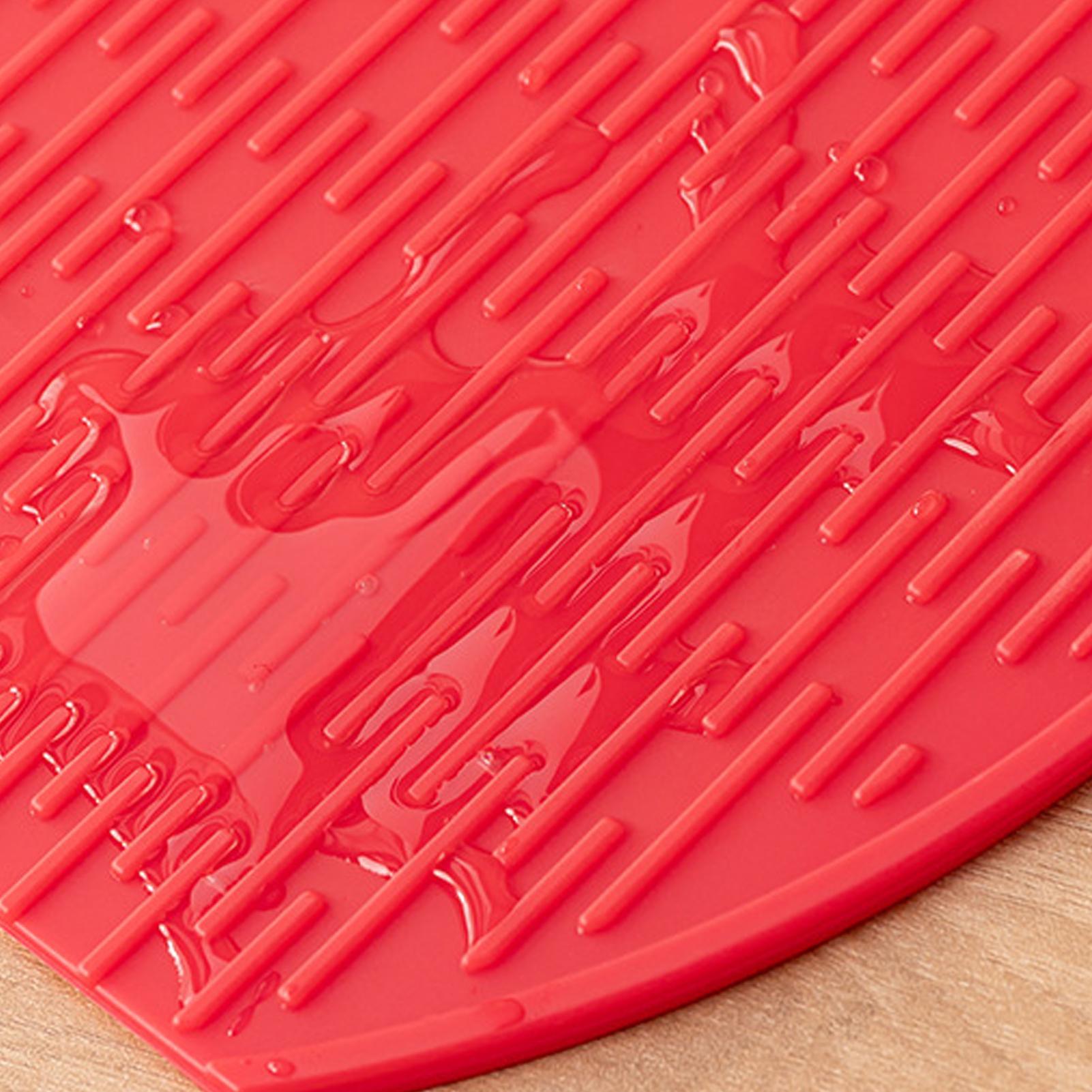 Food Prep Mat - キッチン用カッティングボード、水切りシリコンマット付き、子供用食品準備用まな板、野菜・肉・鶏肉用、屋内外兼用、家庭用