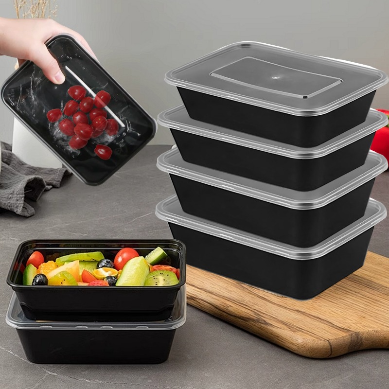 10/20x 食品保存容器 蓋付き 食事準備容器 使い捨て漏 - Meal Prep Lunch Boxes のレビューと価格