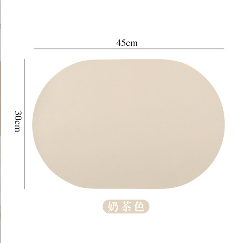 30x45CM ソリッドカラー PUレザー プレースマット  - Food Prep Mat のレビューと価格