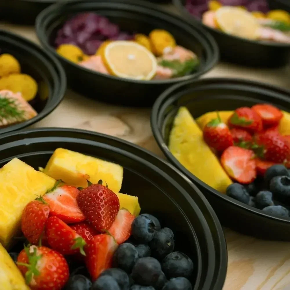 ふた付きプラスチック製食品容器,食品調理容器,ポータブル弁当 - Meal Prep Lunch Boxes のレビューと価格