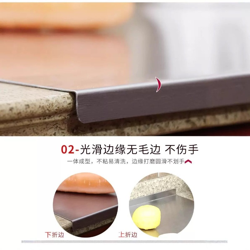 ステンレス鋼のまな板、果物や野菜のカット用の固体金属製食品準 - Food Prep Mat のレビューと価格