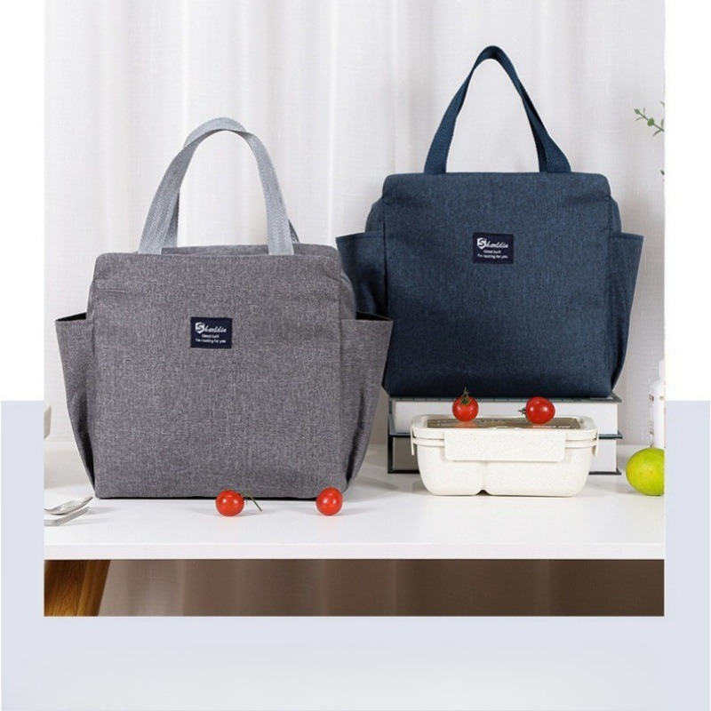 防水断熱ランチトートバッグ、サイドポケット付き、再利用可能な - Meal Prep Lunch Boxes のレビューと価格