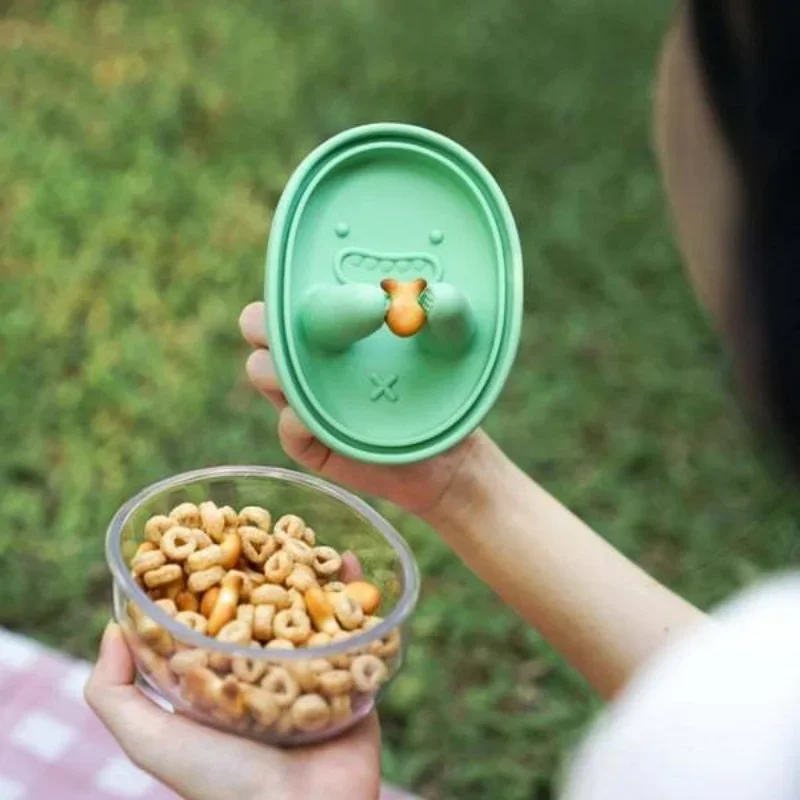 手を清潔に保つシリコン蓋付きランチボックスポータブルキャンプ - Meal Prep Lunch Boxes のレビューと価格