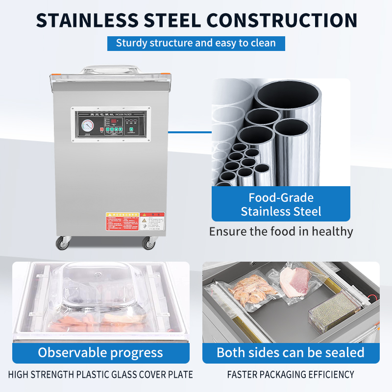 DZ-500 縦型単室食品真空シーラー半自動包装機（モーター - Meal Prep Kitchen のレビューと価格