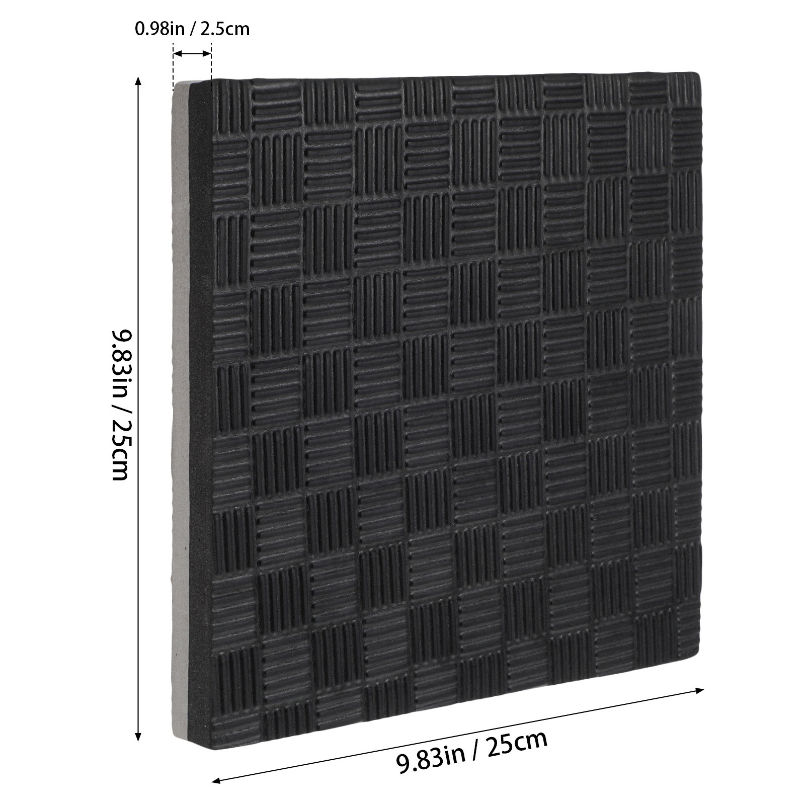 フードプロセッサーマット 9.8x1 厚い衝撃吸収アンチスリ - Food Prep Mat のレビューと価格