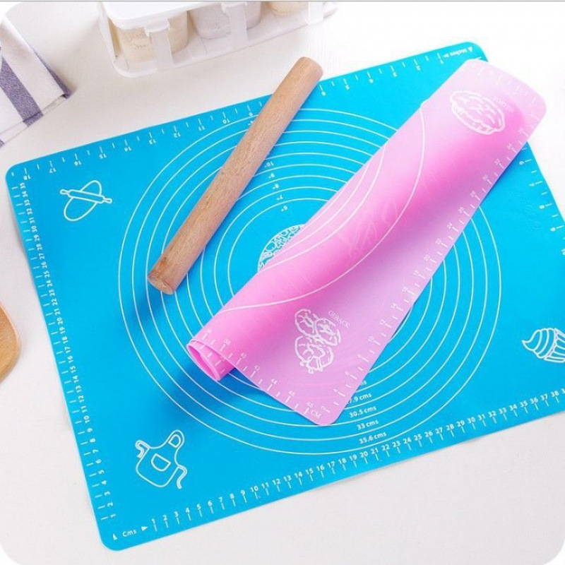 シリコン製ペストリーローリングマット 食品グレード 厚手生地 - Food Prep Mat のレビューと価格