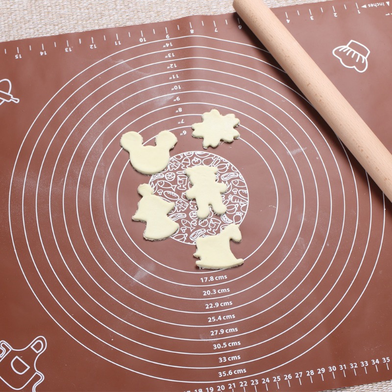 シリコン製ペストリーローリングマット 食品グレード 厚手生地 - Food Prep Mat のレビューと価格