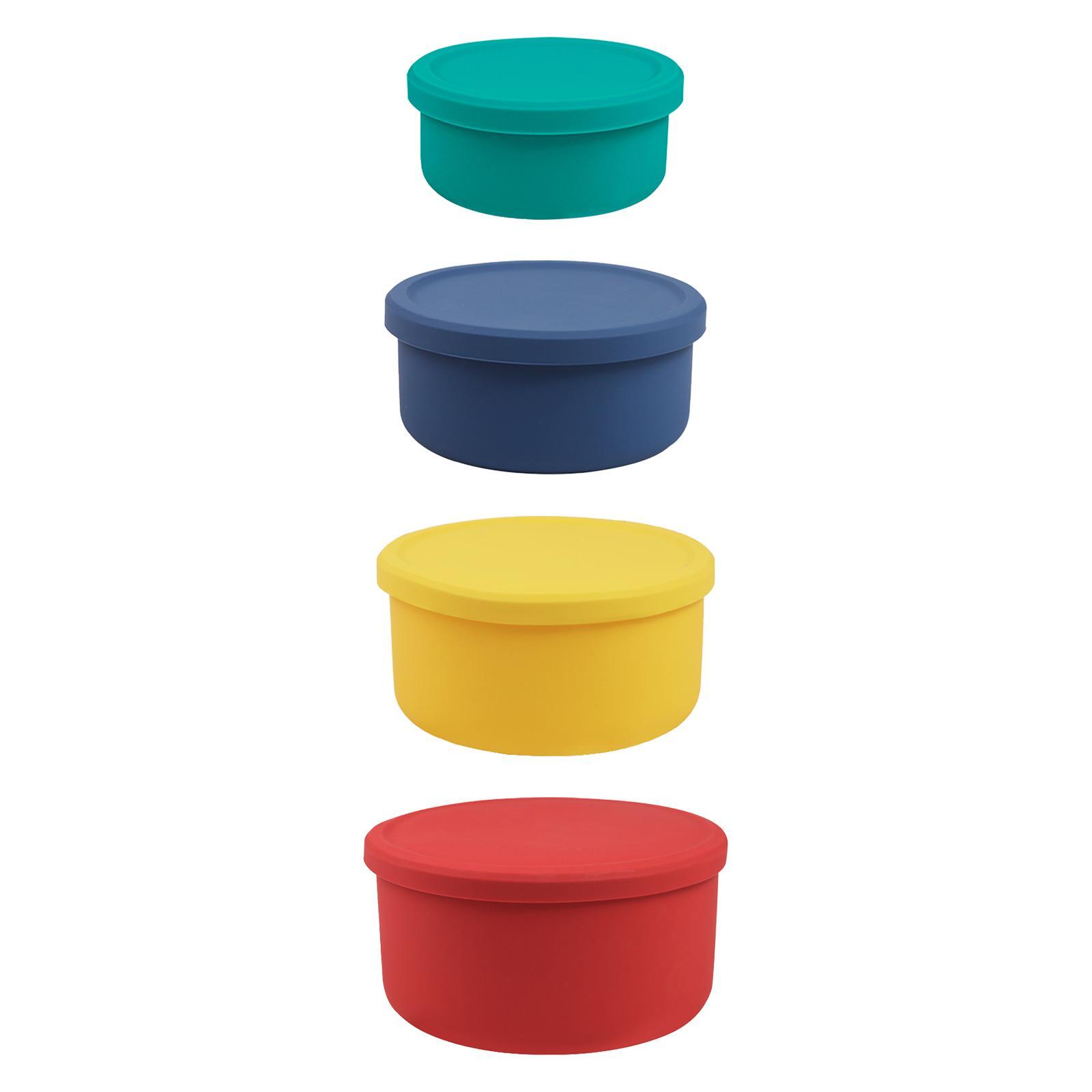 シリコン製シンプルミールプレップ収納容器、積み重ね可能、再利 - Meal Prep Simple のレビューと価格