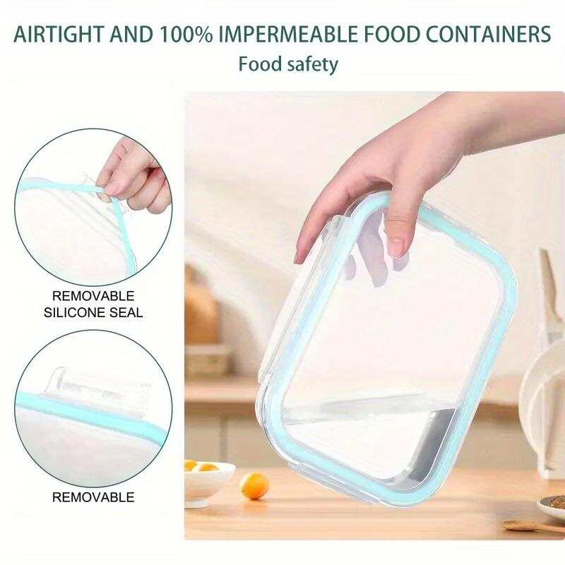 16個入り密閉ガラス製食品保存容器、ランチボックス、電子レン - Meal Prep Lunch Boxes のレビューと価格